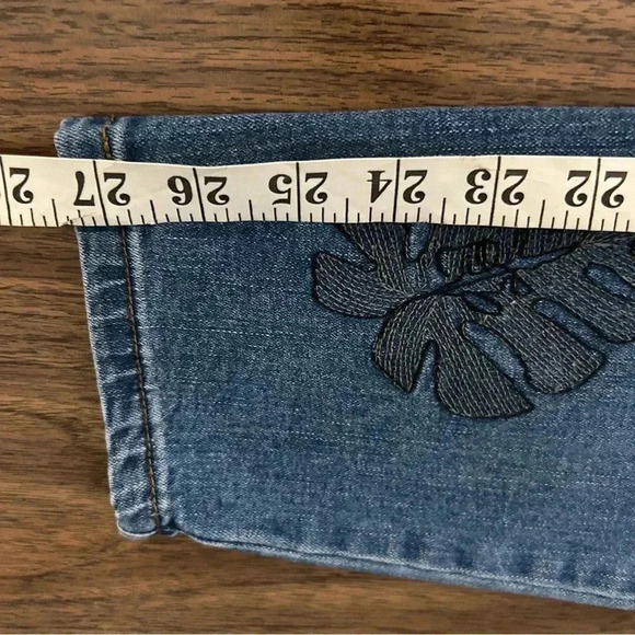 Tribal jeans ankle jegging embroidered  2 - Picture 11 of 12